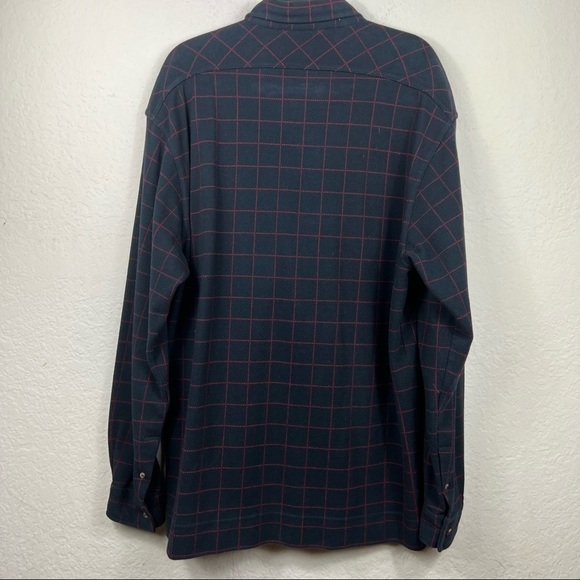 Faconnable Jeans Designed by Albert Goldberg Button Up Long Sleeve Top - Picture 8 of 9